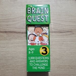Brain Quest Grade 3 Kids Quiz Cards